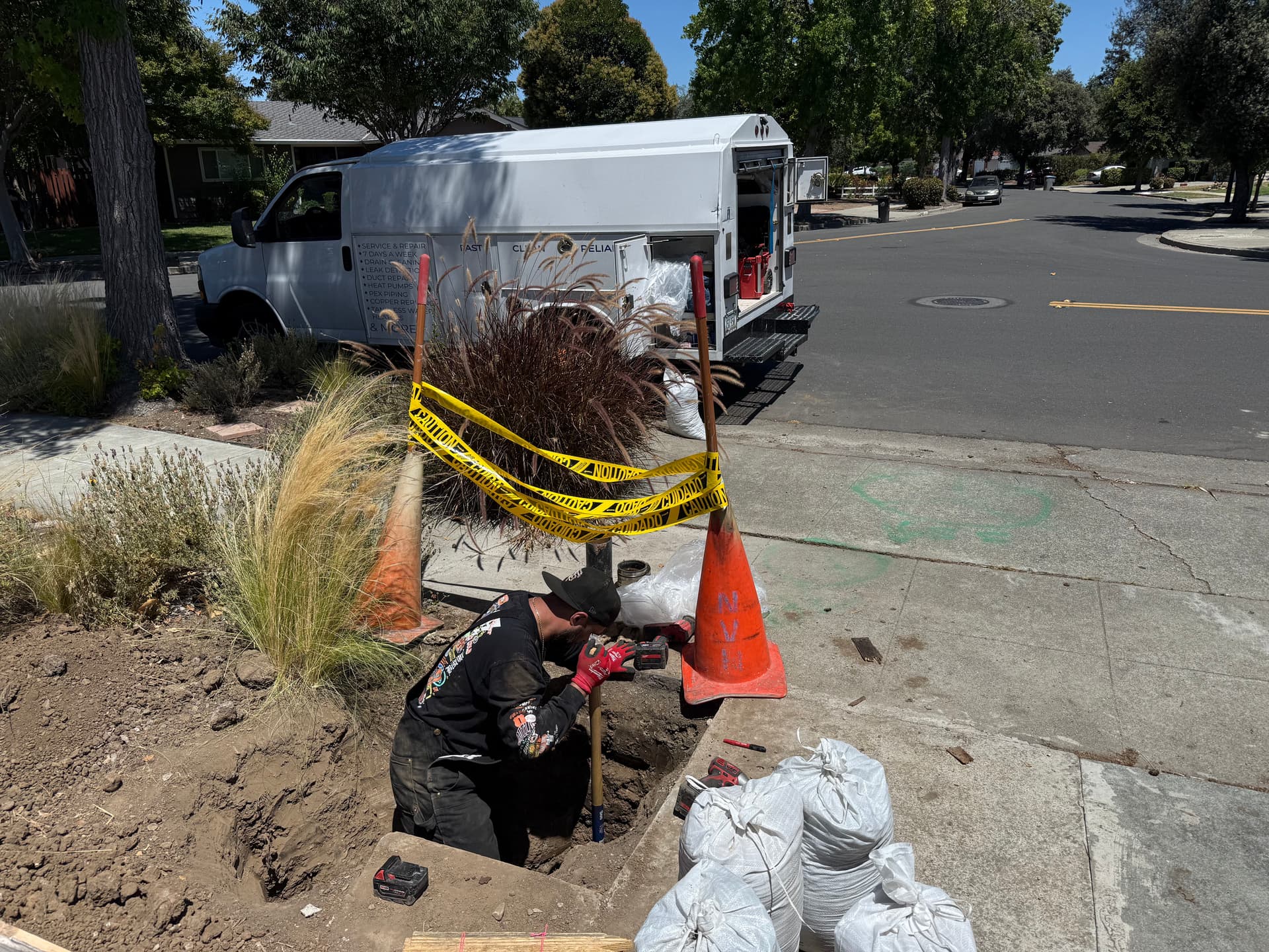 Sewer Lateral Replacement Done Right and Ready for Inspection image