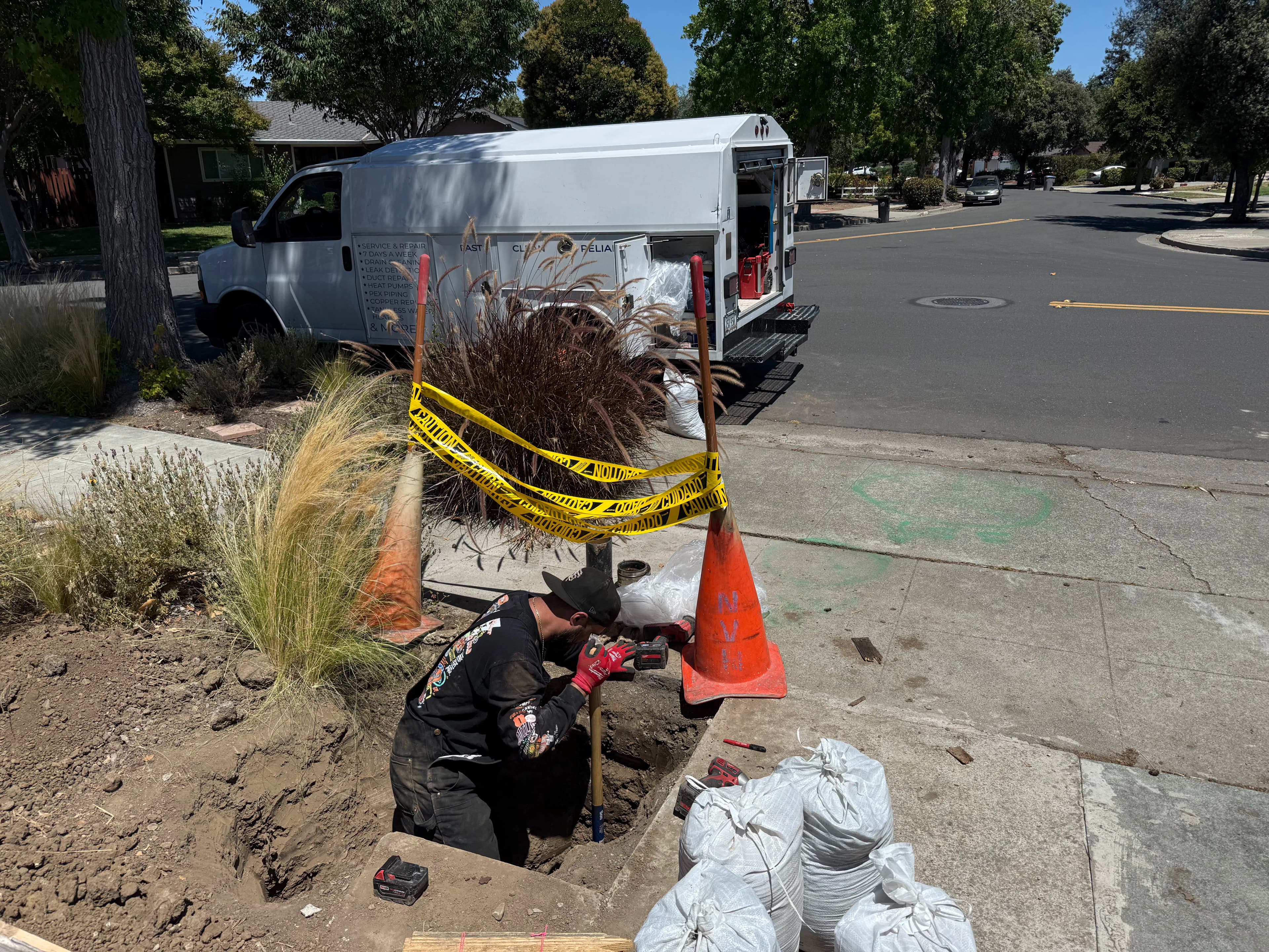 Project Sewer Lateral Replacement Done Right and Ready for Inspection image